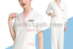 Đồng Phục Spa Thiết Kế Đơn Giản Sang Trọng - DSP0023