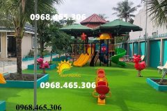 Thú nhún lò xo trẻ em, đu quay con ngựa khu vui chơi trẻ em