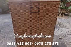 Giỏ vuông đựng đồ mây nhựa