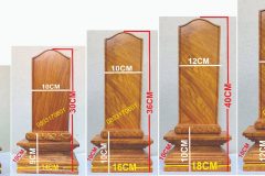 Bài vị gỗ mẫu đẹp, bài vị thờ mẫu đẹp, bài vị gia tiên