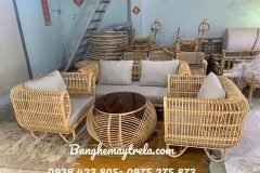 Sofa mây tổ yến hiện đại