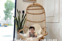 Ghế xích đu mây treo