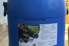 Men vi sinh xử lý nước thải MICROCLEAN, xử lý tảo tàn, mùn bã hữu cơ
