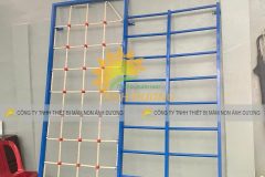 Thang leo sắt trẻ em, thang leo thể chất mầm non, thang leo dây trẻ em