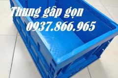 Thùng nhựa gấp gọn, thùng nhựa đặc gấp được, bán thùng nhựa gấp gọ