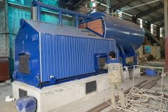 Nồi hơi đốt than củi công suất 6 tấn hơi/h