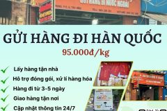 Gửi hàng đi Hàn Quốc - Tiến Việt Express