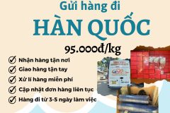 Gửi hàng đi Hàn Quốc - Tiến Việt Express