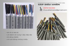 Dây cáp điều khiển có lưới chống nhiễu RVVP Altek Kabel