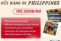 Gửi hàng đi Philippines - Tiến Việt Express