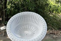 Ghế ban công mây nhựa đan kín