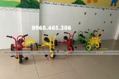 Xe đạp 3 bánh trẻ em siêu bền, xe đạp 3 bánh mầm non nhập khẩu