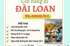 Gửi hàng đi Đài Loan - Tiến Việt Express