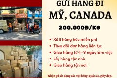 Gửi hàng đi USA, Canada - Tiến Việt Express