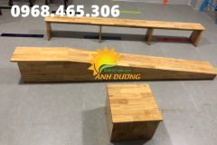 Băng ghế thể dục mầm non, ván trượt dốc mầm non