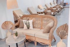 Bàn ghế sofa mât mắt cáo