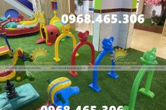 Cung chui nhựa mầm non, cổng chui mầm non bằng nhựa