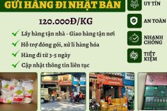 Gửi hàng đi Nhật Bản - Tiến Việt Express