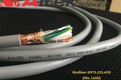 Cáp điều khiển 5 lõi có lưới chống nhiễu Altek Kabel
