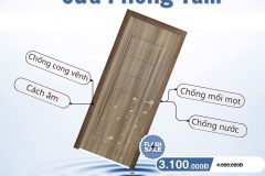 Cửa nhựa abs, giải pháp hoàn hảo cho không gian sống hiện đại