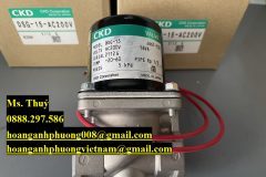 Thiết bị nhập khẩu - Chuyên van CKD DSG-15- AC200V - Bình Dương