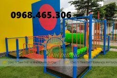 Bộ vận động thể chất mầm non, thang leo thể chất trẻ em