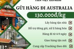 Gửi hàng đi Úc- Tiến Việt Express