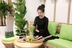 Bàn ghế sofa mây nhỏ gọn hiện đại