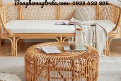 Ghế sofa mây caro