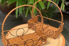 Khay mây nhựa đựng đồ cho nhà hàng- khách sạn