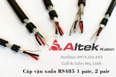 Cáp tín hiệu RS485 lõi vặn xoắn Altek Kabel tiêu chuẩn CE