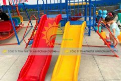 Cầu trượt khu vui chơi trẻ em, cầu trượt xích đu trẻ em