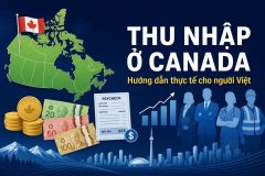 Thu nhập ở Canada — Tổng quan thực tế cho người Việt