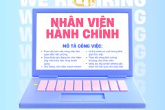 Tuyển dụng nhân viên Hành chính tổng hợp