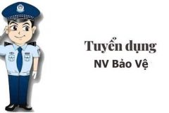 Tuyển bảo vệ làm tại nhà máy Dĩ An Bình Dương bao cơm & nhà ở