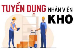 Tuyển NV Nam Kho có sức khoẻ kiểm tra hàng hoá làm ngay tại Q12