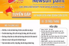 TUYỂN DỤNG NHÂN VIÊN KINH DOANH
