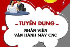 Tuyển NV vận hành máy làm ở Bình Mỹ Củ Chi + Bao Cơm
