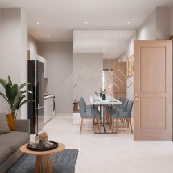 Căn hộ giá 1.1 tỷ ngay công viên Làng Hoa Gò Vấp, bàn giao đầy đủ nội thất.