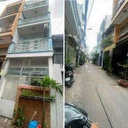 Nhà 3 tầng cho thuê sát chợ Bà Chiểu thích hợp nhóm bạn, gia đình nhỏ