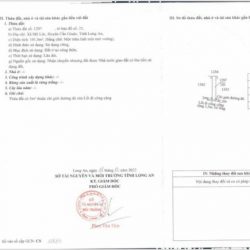 Cần bán gấp ... gấp ... gấp nền thổ cư xã Mỹ Lộc ấp Kế Mỹ