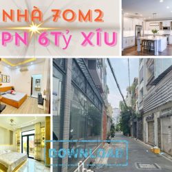 Nhà 4.3mX15.5m 4Pn cắt lỗ cả tỷ, 6tỷ xíu gần ngã 4 7 hiền,chợ Tân Bình