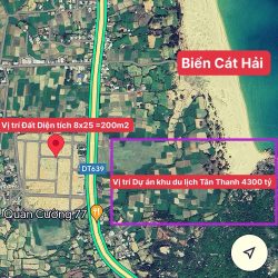BÁN ĐẤT NÊN TÂN THANH DIỆN TÍCH 8X25