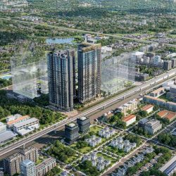 Căn 1PN+1 đa năng 92m2 phía Tây tòa L1 Hanoi Seasons Garden - view nội khu yên