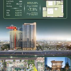 ĐỪNG BỎ LỠ - Căn 1PN 62m2 view vườn cảnh quan Hanoi Seasons Garden Nguyễn Trãi