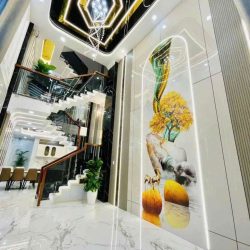 Nhà bán lô góc 2 mặt tiền Lê Văn Quới, trước nhà đường rộng thoáng, 4,3 x 14,