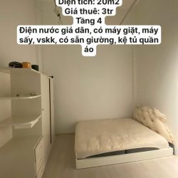 CHO THUÊ PHÒNG KẾT HỢP Ở , DẠY HỌC , STUDIO , LIVESTREAM TẠI TRƯỜNG CHINH,