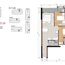 Cần bán lại căn hộ 2PN dự án MT Eastmark City Tháp E tầng 9
