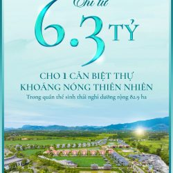 Bán Biệt Thự Vườn Vua khoáng nóng. Thanh Thuỷ Phú Thọ