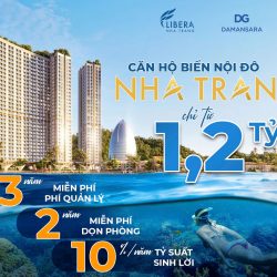 Rổ hàng sang nhượng,căn hộ biển Libera Nha Trang full NT 5 *, chỉ 1.1XTỷ